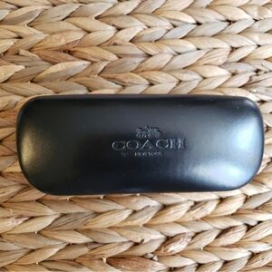 Black Coach Eyewear Case